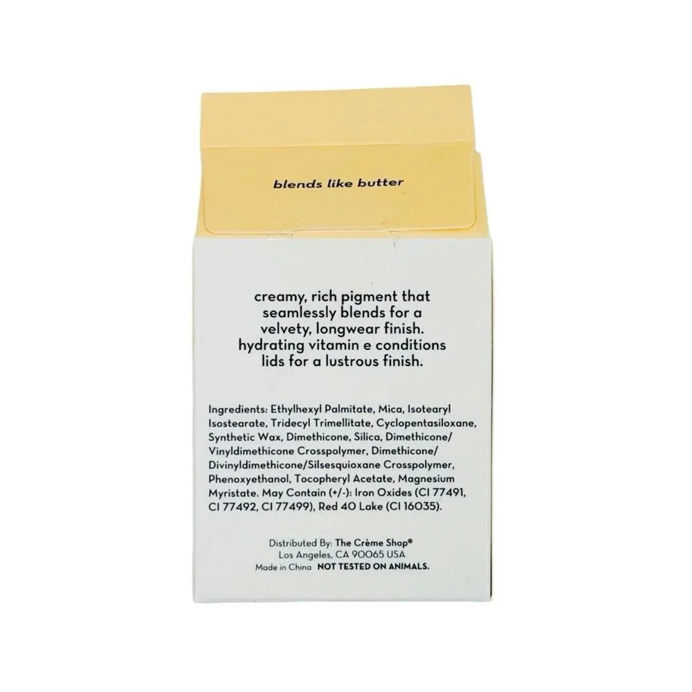 The Crème Shop Crème Eyeshadow - 0.11 oz / 3.2g - Croissant